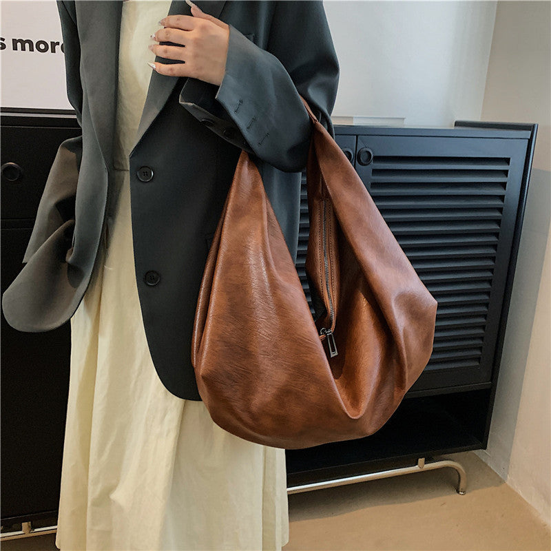 European And American Fashion Large Capacity Totes Simple Shoulder Bag